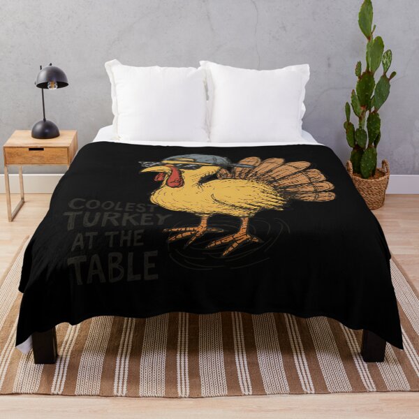 Item preview, Table Day Coolest Vintage Happy At Thankful Turkey Turkey designed and sold by GeoroSturgis.