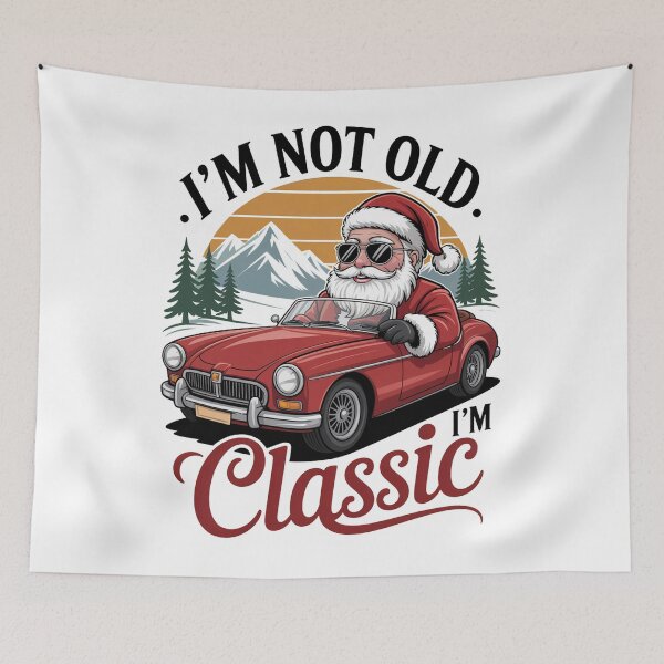 Item preview, Vintage Santa Claus I'm Not Old I am Classic Funny Christmas Santa designed and sold by KristenosNehk.