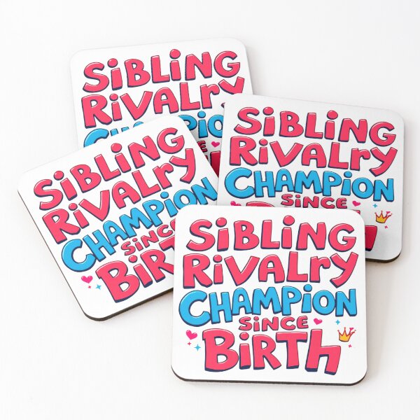 Item preview, Sibling Rivalry Champion Since Birth Funny Kids designed and sold by SholoStudio.