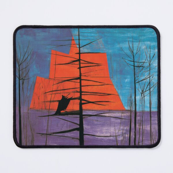 Item preview, Jasper After Devastating Fire - Watercolor Landscape designed and sold by dawnleblanc55.