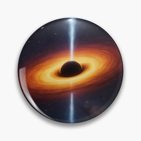 Item preview, Quasar's radiant glow in space designed and sold by The Cozy Cauldron.