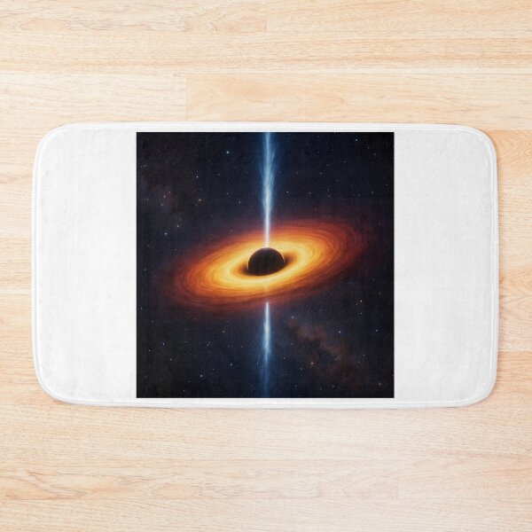 Item preview, Quasar's radiant glow in space designed and sold by The Cozy Cauldron.