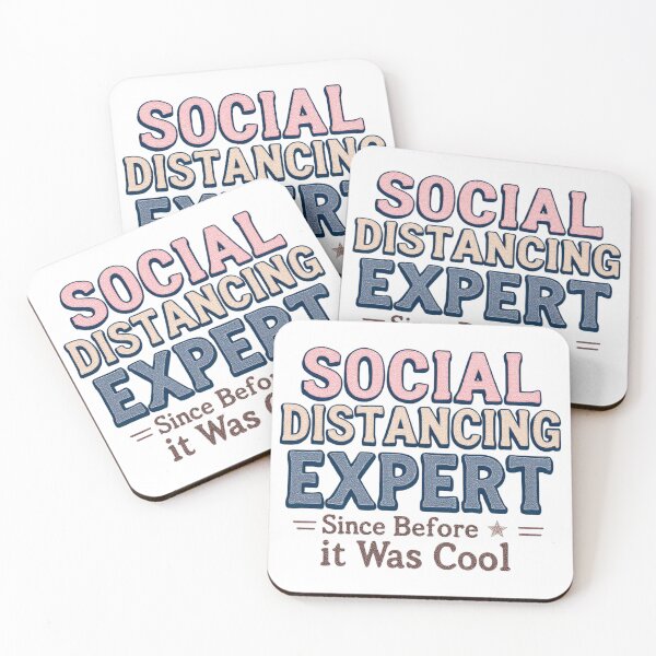 Item preview, Social Distancing Expert Before It Was Cool designed and sold by SholoStudio.
