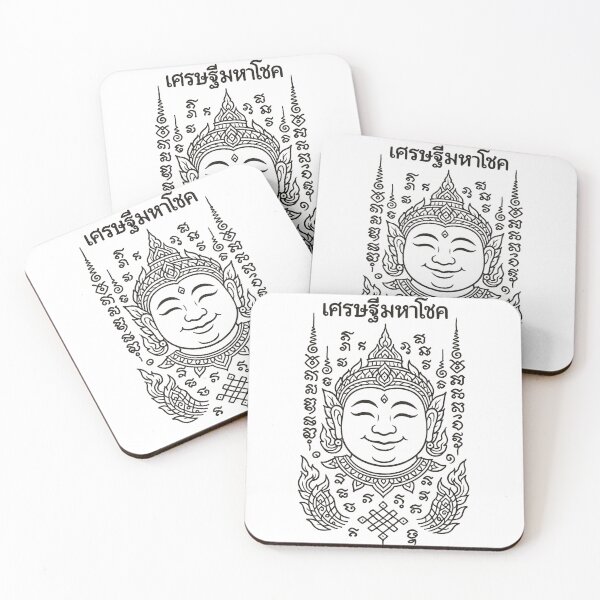 Item preview, Sacred Thai Yantra – Wealth & Great Fortune Buddha Face  designed and sold by Sksticker991.