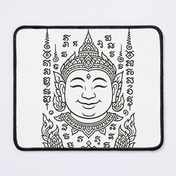 Item preview, Sacred Thai Yantra – Wealth & Great Fortune Buddha Face  designed and sold by Sksticker991.