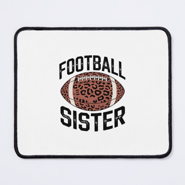 Item preview, Football Sis Big Sister Soccer Season Leopard Football designed and sold by MicanCuteStore.