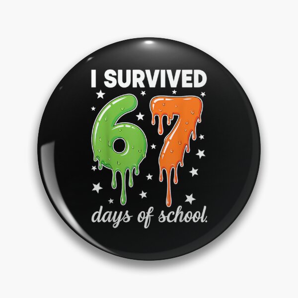 Item preview, Funny Meme Survived I Classic Teacher Days of 67 Student School 67 designed and sold by SteveSaccoro.