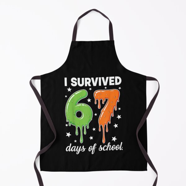 Item preview, Funny Meme Survived I Classic Teacher Days of 67 Student School 67 designed and sold by SteveSaccoro.