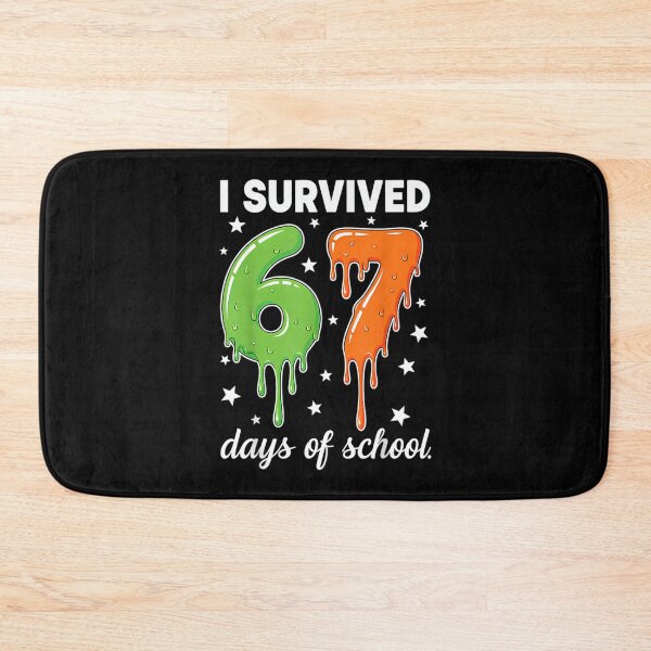 Item preview, Funny Meme Survived I Classic Teacher Days of 67 Student School 67 designed and sold by SteveSaccoro.