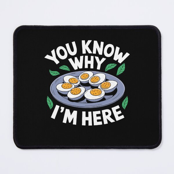 Item preview, You For Retro Here Funny Why Thanksgiving Gift Holiday Deviled Know Dinner Egg Egg Lovers Deviled I'm And Fans Humor designed and sold by PAMELANUNZIO.