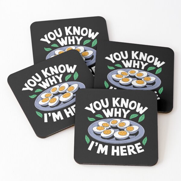 Item preview, You For Retro Here Funny Why Thanksgiving Gift Holiday Deviled Know Dinner Egg Egg Lovers Deviled I'm And Fans Humor designed and sold by PAMELANUNZIO.