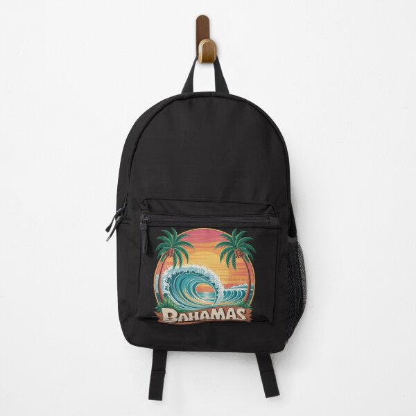 Item preview, Bahamas Beach Summer Vacation Sunset Vintage 70's Retro Nassau designed and sold by Clairenity Studio.