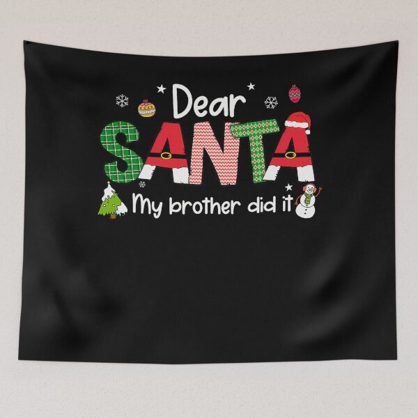 Item preview, Funny Brother It My Santa Christmas Retro Did Vintage Holiday Dear designed and sold by MediarMedic.