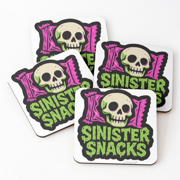 Item preview, Sinister Snacks™ Creepy Cute Streetwear Collection | Horror Snack Mascots | Graffiti Sticker Art by Tamisha Cromwell | Beautifully Blaze designed and sold by October Forever.