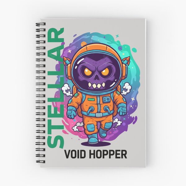Item preview, Stellar Void Hopper - Scary Monster Astronaut Art designed and sold by AwesomeBeyondLimits.