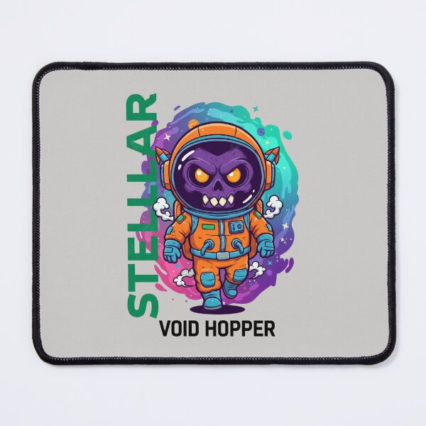 Item preview, Stellar Void Hopper - Scary Monster Astronaut Art designed and sold by AwesomeBeyondLimits.