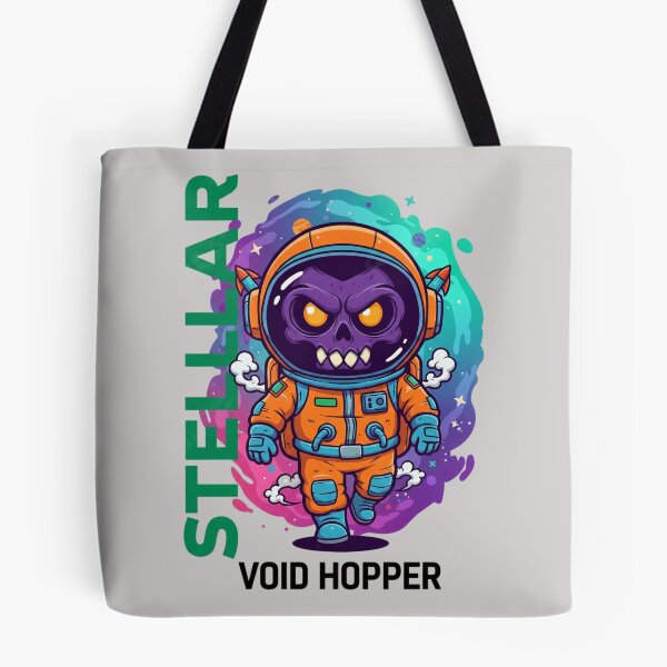 Item preview, Stellar Void Hopper - Scary Monster Astronaut Art designed and sold by AwesomeBeyondLimits.