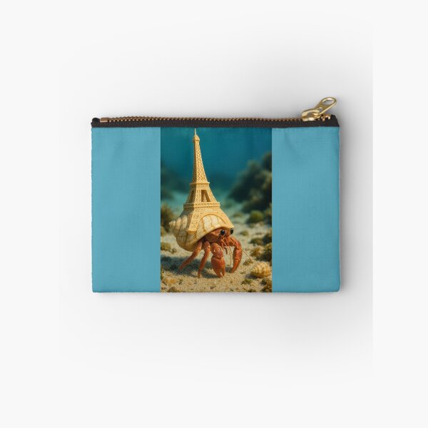 Item preview, Eiffel Tower Hermit Crab designed and sold by Tridentulus.
