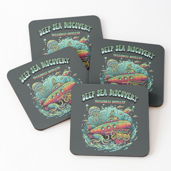 Item preview, Deep Sea Discovery Treasures Unveiled - Submarine Adventure designed and sold by AwesomeBeyondLimits.