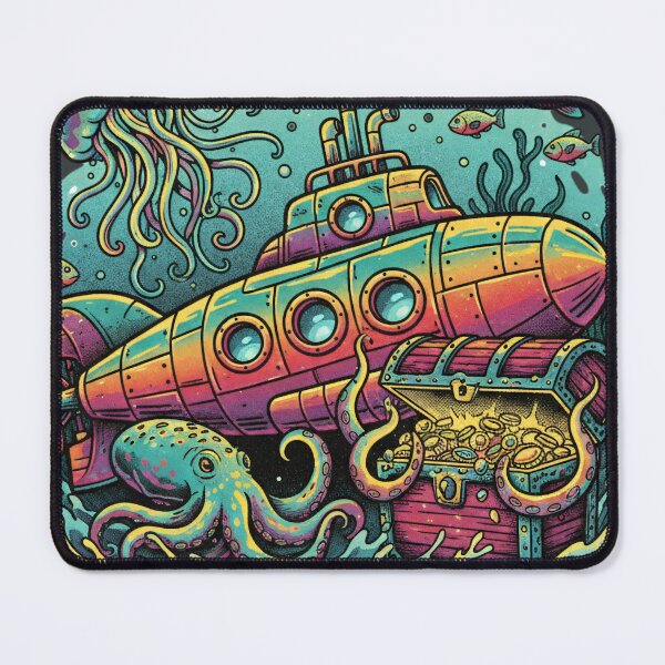 Item preview, Deep Sea Discovery Treasures Unveiled - Submarine Adventure designed and sold by AwesomeBeyondLimits.