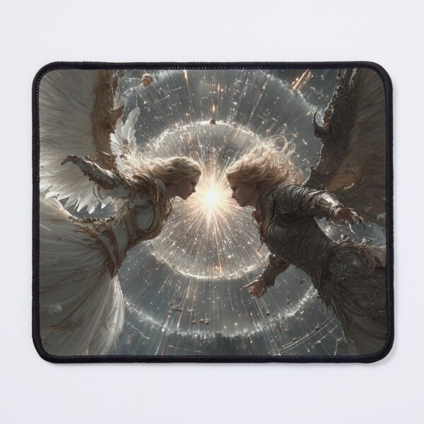 Item preview, Dual Angels of Light and Shadow designed and sold by Elderlight Studio - L. Vlashev.