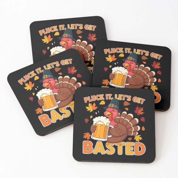 Item preview, Get Basted Lets Happy It Holiday Thanksgiving Quote Vintage Pluck designed and sold by HollyShabero.