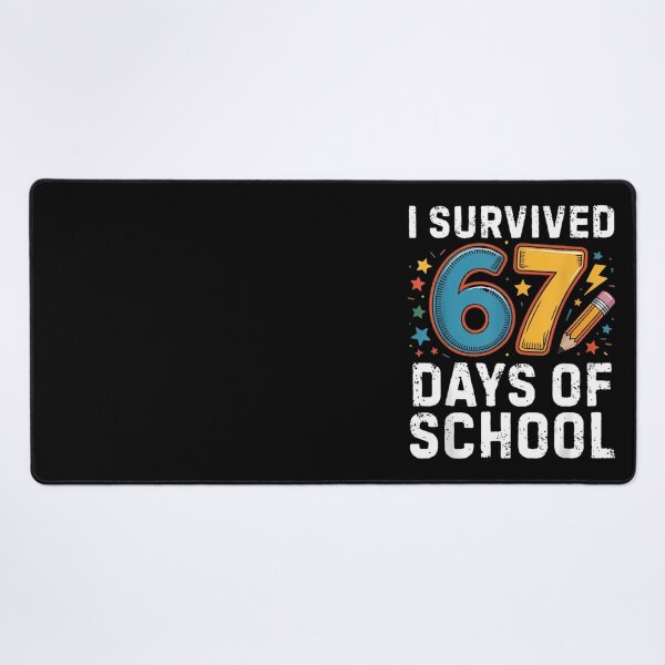 Item preview, Teacher School Days of Classic Student Survived Funny 67 I Meme 67 designed and sold by SteveSaccoro.
