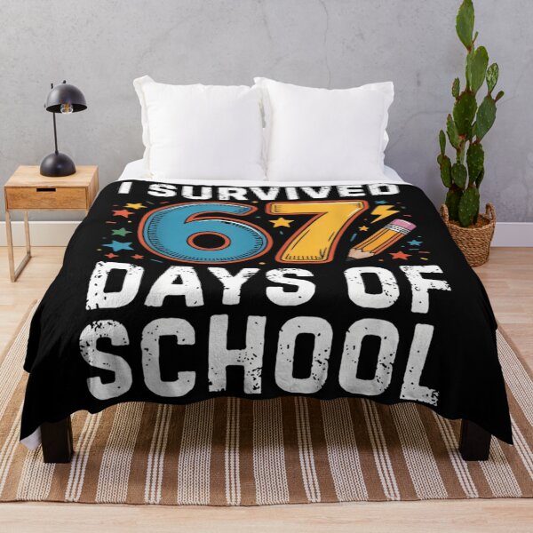 Item preview, Teacher School Days of Classic Student Survived Funny 67 I Meme 67 designed and sold by SteveSaccoro.