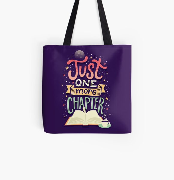 One more chapter All Over Print Tote Bag
