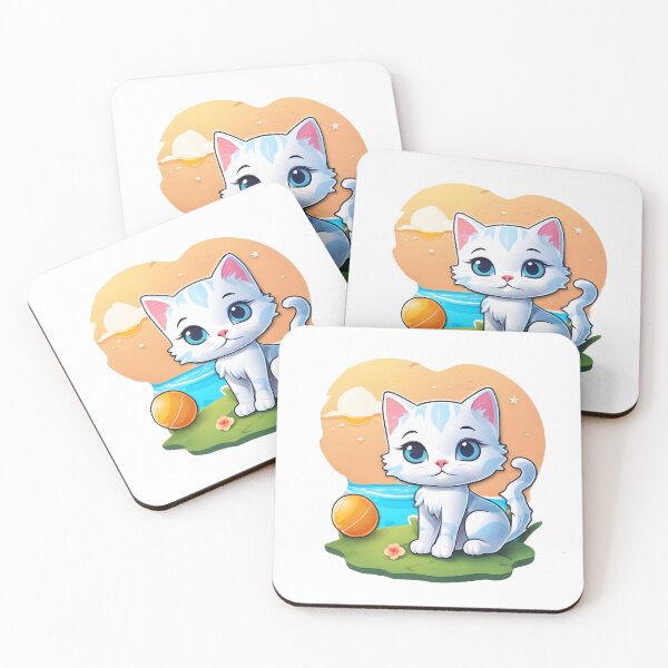 Item preview, A kitten in Summer designed and sold by KeepDream.