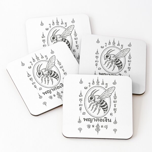 Item preview, Yantra Money Wasp | Sacred Thai Tattoo Style designed and sold by Sksticker991.