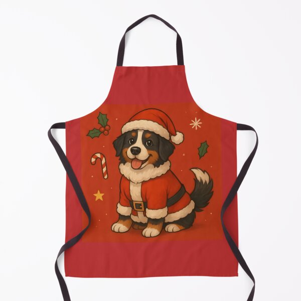 Item preview, Christmas Bernese Dog Xmas Santa Bernese Mountain Dog designed and sold by Aesthetic-Avenue.