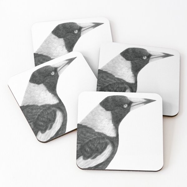 Item preview, Australian wildlife Magpie designed and sold by Kayla Outhred Artist .