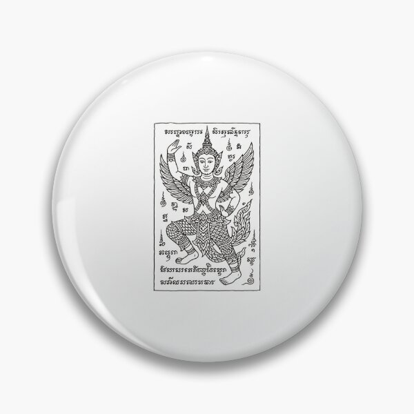Item preview, Yant Garuda Sacred Thai Tattoo  designed and sold by Sksticker991.