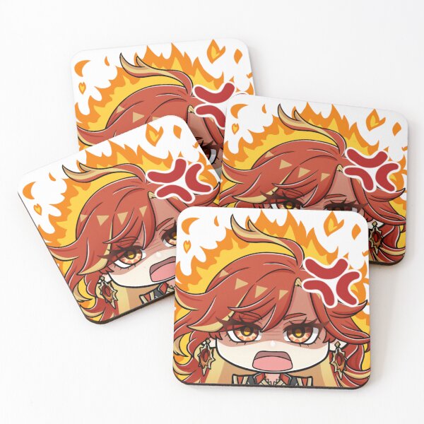 Item preview, Mavuika Chibi, Pyro Archon designed and sold by MirasolCyShop.