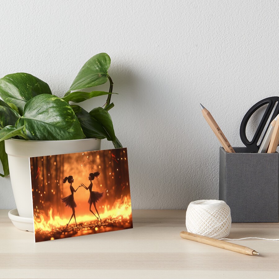 Item preview, Art Board Print designed and sold by RicoInStudios.