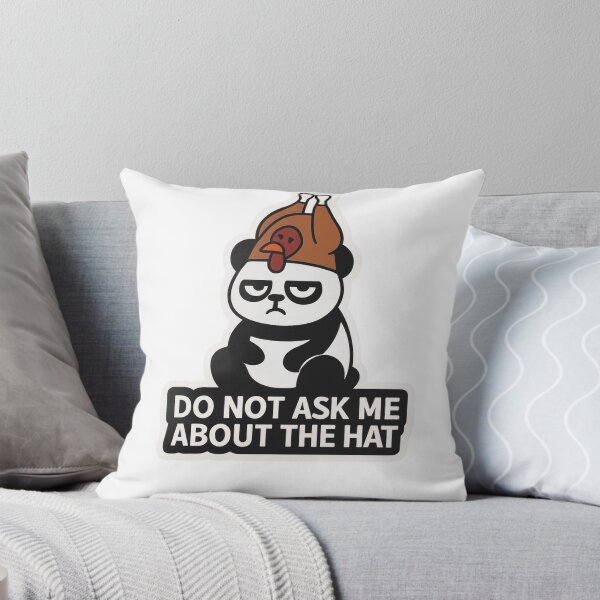 Item preview, Do Not Ask Me About The Hat designed and sold by NoGiftPandaShop.