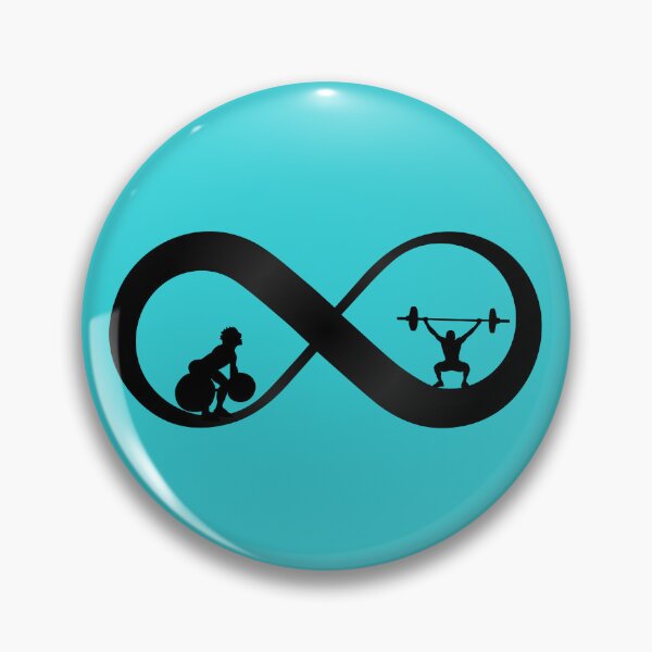 Item preview, Infinity Weightlifting – Strength Training Silhouette Design designed and sold by Ivy-Triggs.
