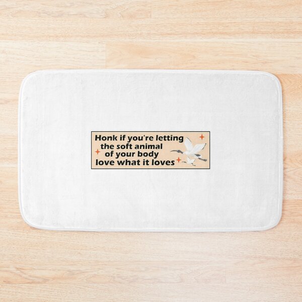 Item preview, Honk If You'Re Letting Wild Geese Mary Oliver Bumper designed and sold by yousef-keenan.