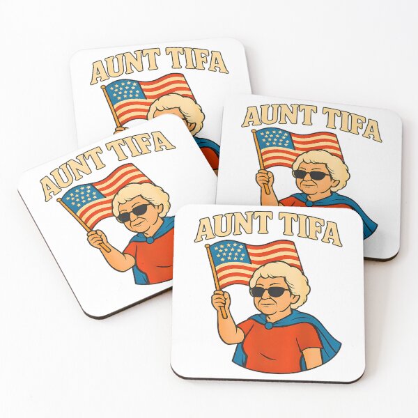 Item preview, Aunt Tifa American Flag Meme designed and sold by yousef-keenan.