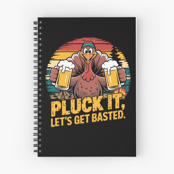 Item preview, Lets Pluck Happy Basted Thanksgiving Holiday Quote Get Vintage It designed and sold by HollyShabero.