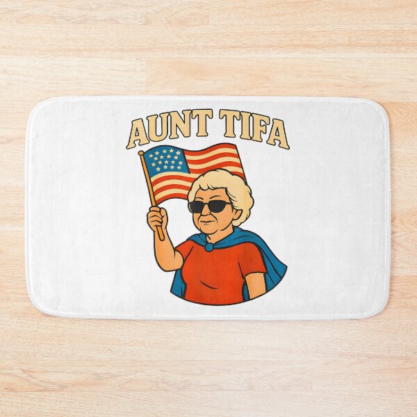 Item preview, Aunt Tifa American Flag Meme designed and sold by yousef-keenan.