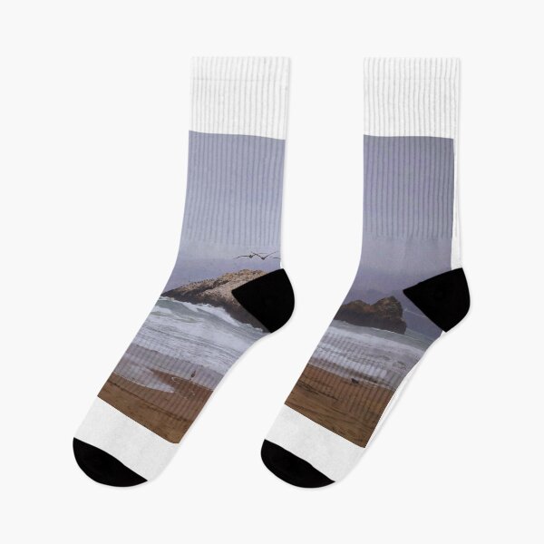 Item preview, Seal Rock, Bird Formations and Foggy Sky designed and sold by Phakade's Photos.
