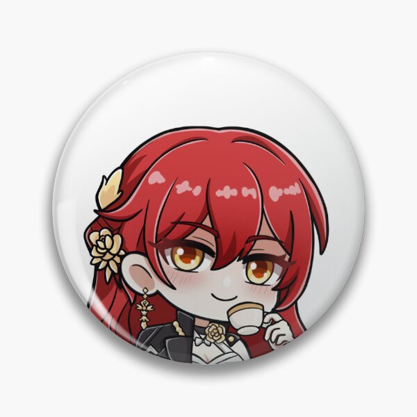 Item preview, Himeko drinking a coffee Honkai Star Rail designed and sold by MirasolCyShop.