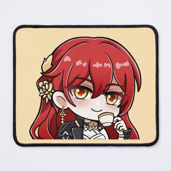 Item preview, Himeko drinking a coffee Honkai Star Rail designed and sold by MirasolCyShop.