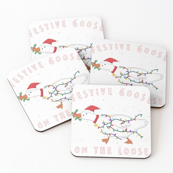 Item preview, Chaotic Goose Tangled In Christmas Lights designed and sold by zoughlal.