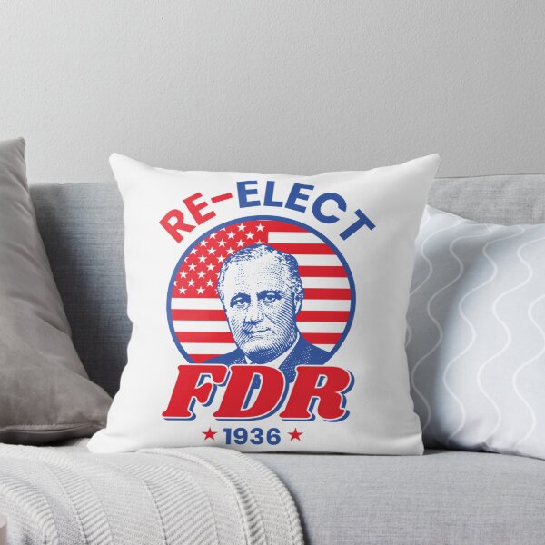 Item preview, Fdr Campaign Democrat Re-Elect President Franklin Roosevelt designed and sold by yousef-keenan.