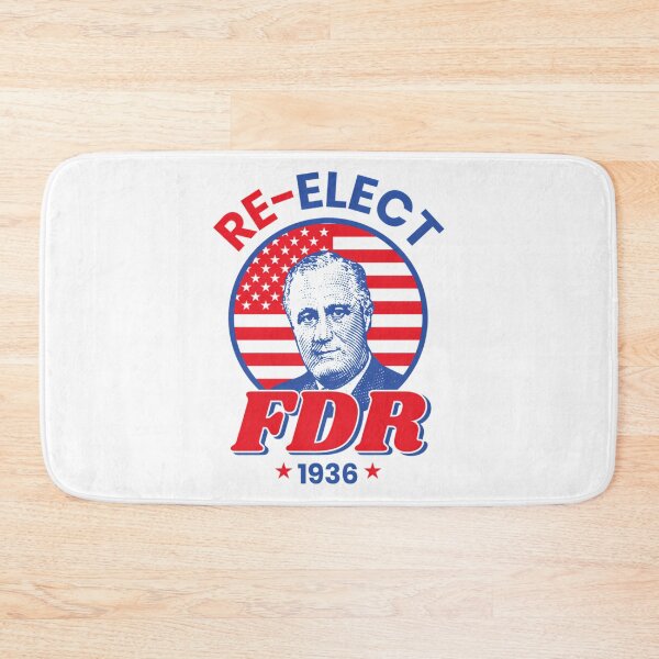 Item preview, Fdr Campaign Democrat Re-Elect President Franklin Roosevelt designed and sold by yousef-keenan.