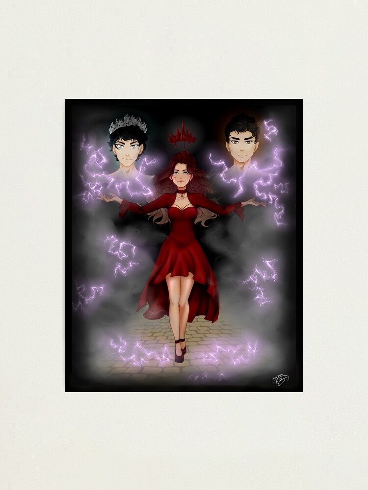 I Will Rise Red Queen Photographic Print By Magic Rabbit Redbubble