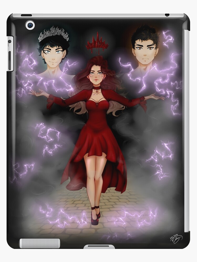 I Will Rise Red Queen Ipad Case Skin By Magic Rabbit Redbubble